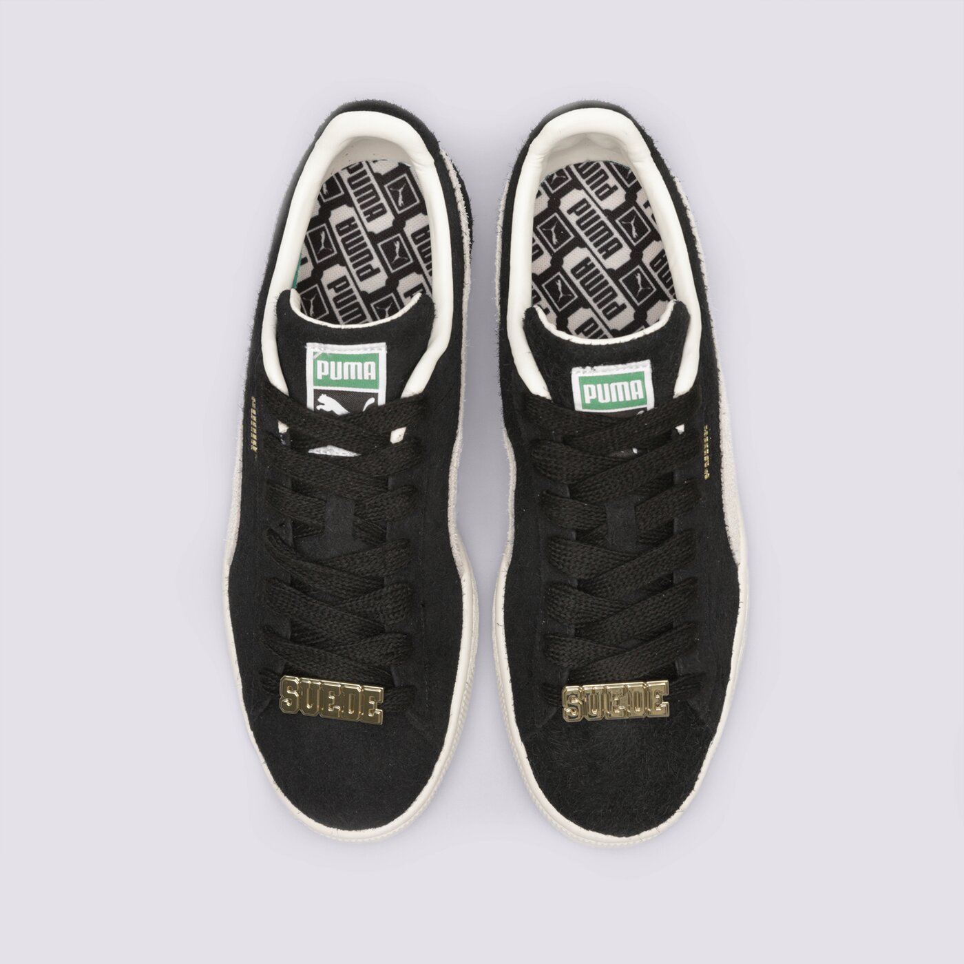 Мъжки маратонки PUMA SUEDE FAT LACE 39316703 цвят черен