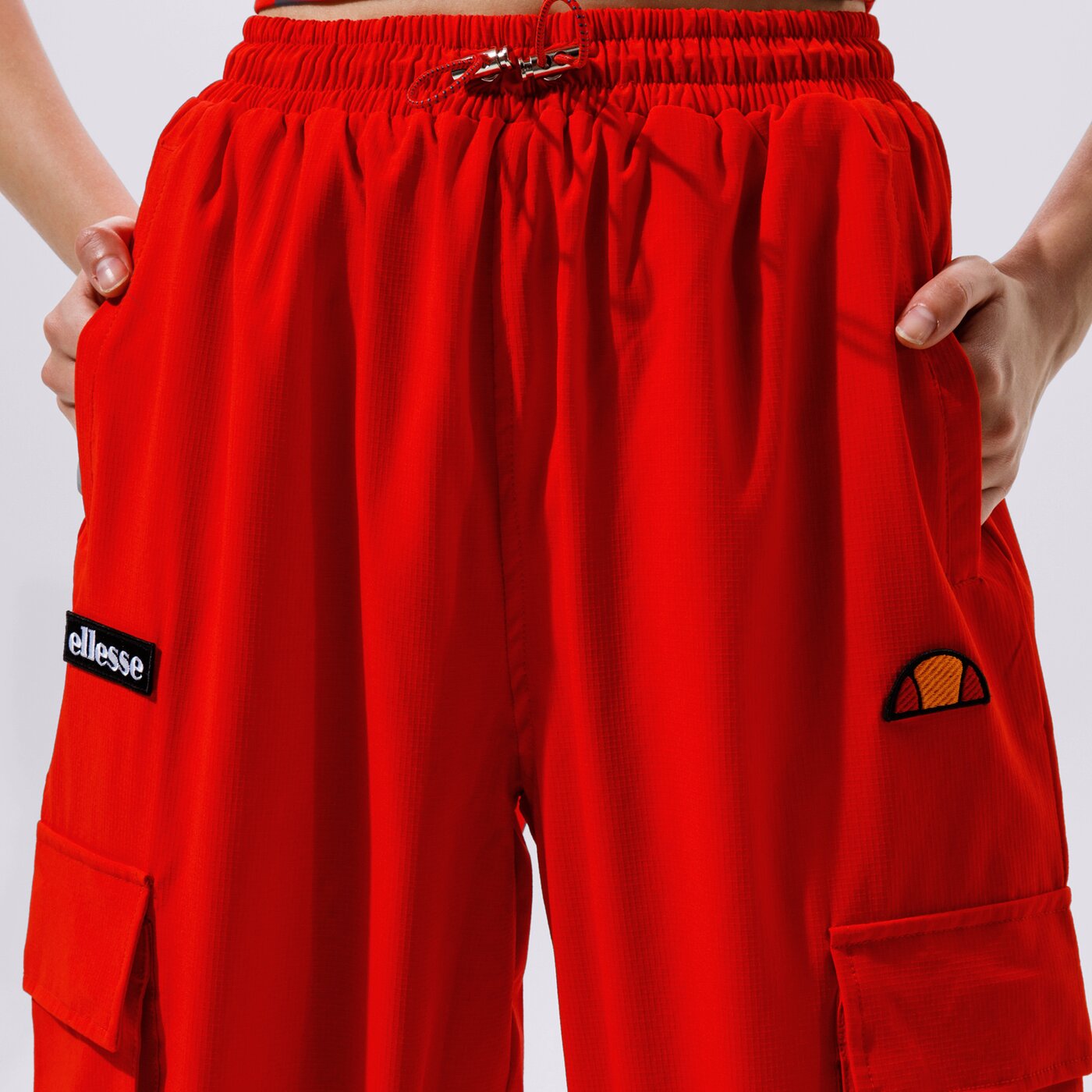 Дамски панталони ELLESSE ПАНТАЛОНИ ROSANA TRACK PANT RED sgi11088823 цвят червен