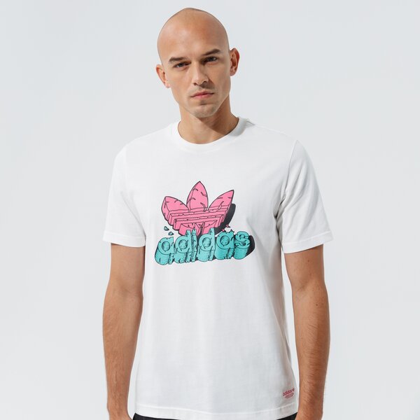 Мъжка тениска ADIDAS ТЕНИСКА 5 AS TEE h13481 цвят бял