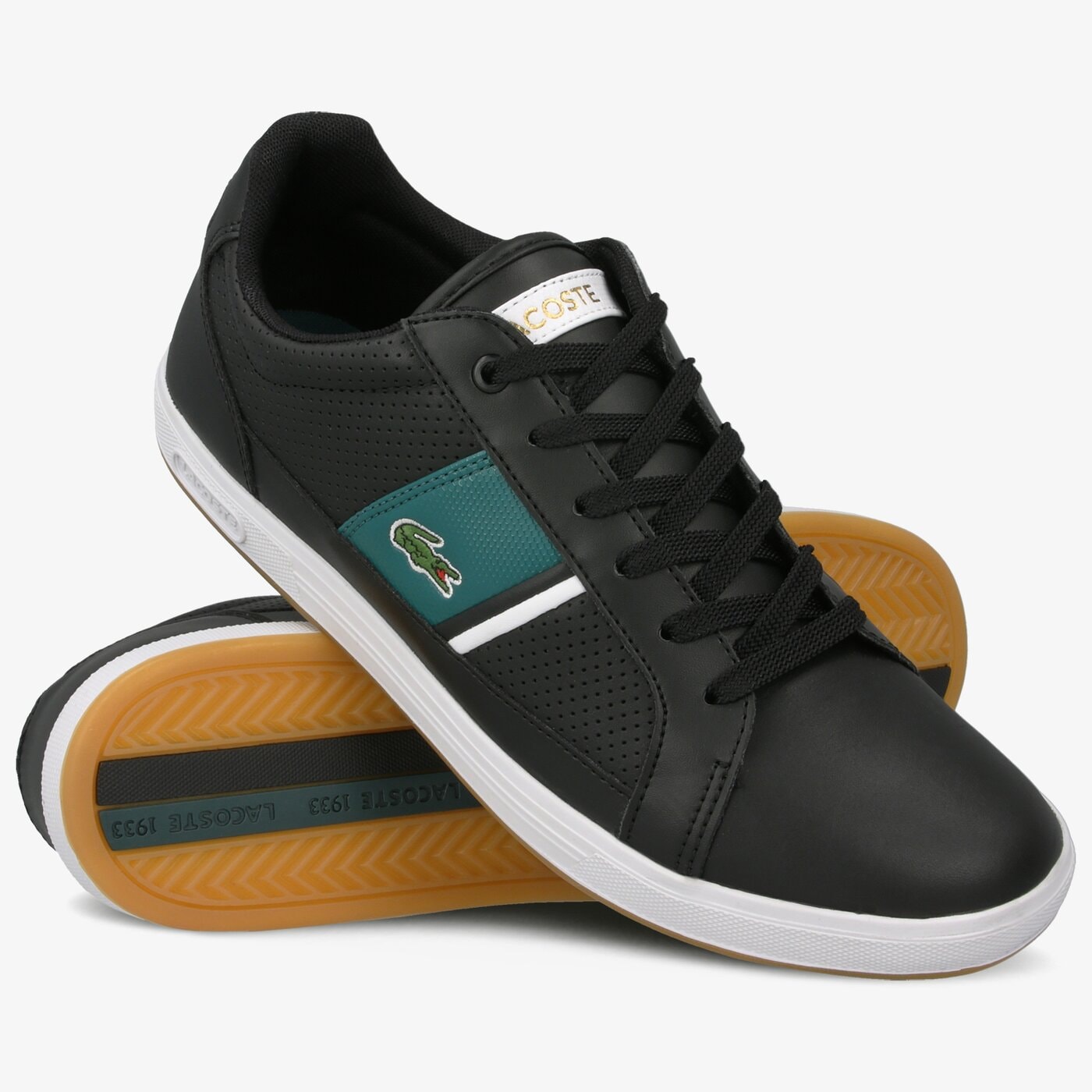 Мъжки маратонки LACOSTE EUROPA 120 1 739sma00061b4 цвят черен