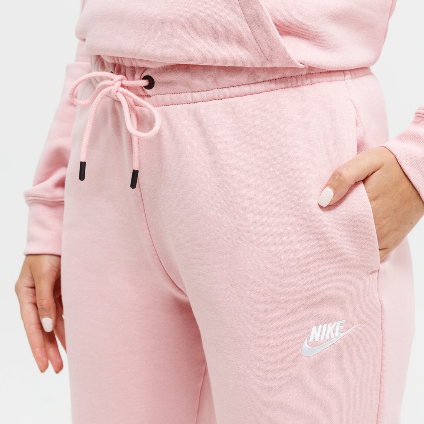 Дамски панталони NIKE ПАНТАЛОНИ SPORTSWEAR ESSENTIAL bv4095-632 цвят розов