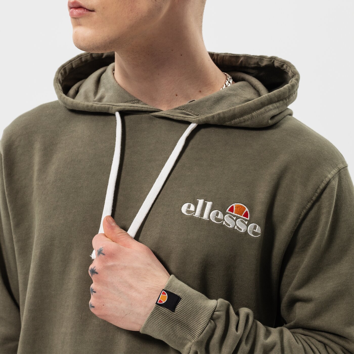 Мъжки суичър ELLESSE СУИТЧЪР С КАЧУЛКА TINCTORIA OH HOODY KHA shk13144506 цвят каки