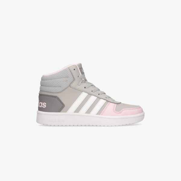 Детски маратонки ADIDAS HOOPS MID 2.0 K gz7772 цвят сив