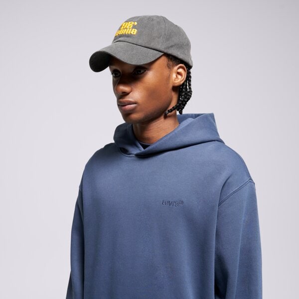 Мъжки суичър LEVI'S СУИТЧЪР С КАЧУЛКА   THE AUTHENTIC HOODIE BLUES a8435-0020 цвят син