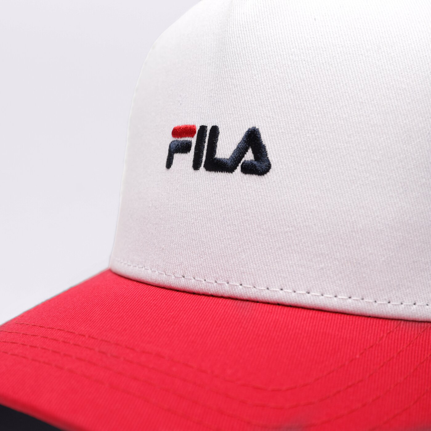 Дамска шапка с козирка FILA ШАПКА BASEBALL CAP xs23mig051640 цвят червен