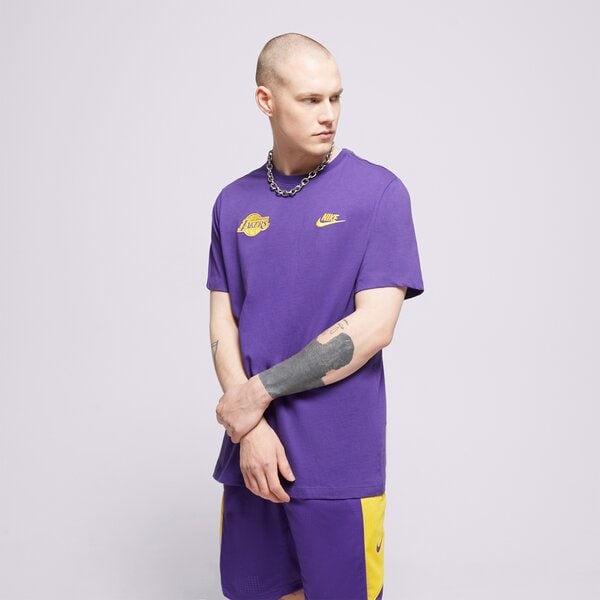 Мъжка тениска NIKE ТЕНИСКА LAL M NK ES NBA SS CLUB TEE NBA fb9825-504 цвят син