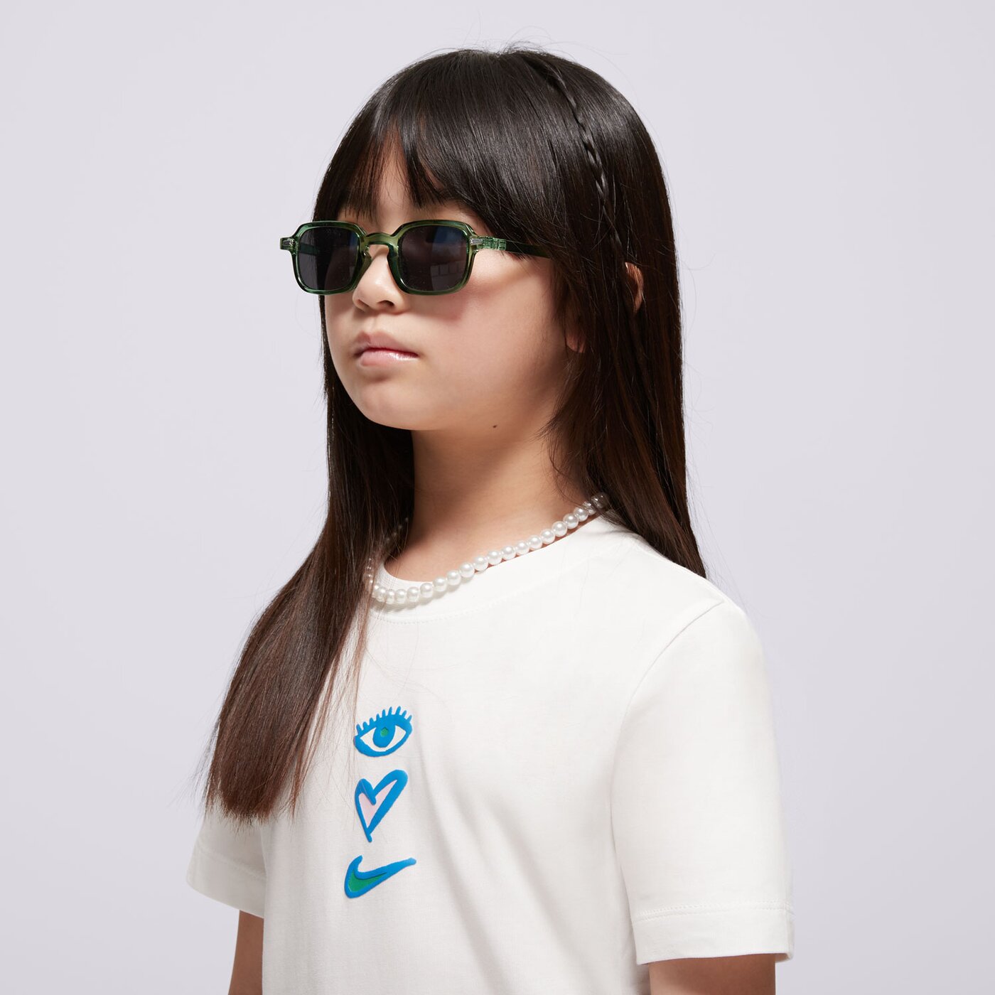 Детска тениска NIKE ТЕНИСКА K NSW TEE BE MINE BOY hm5859-100 цвят бял