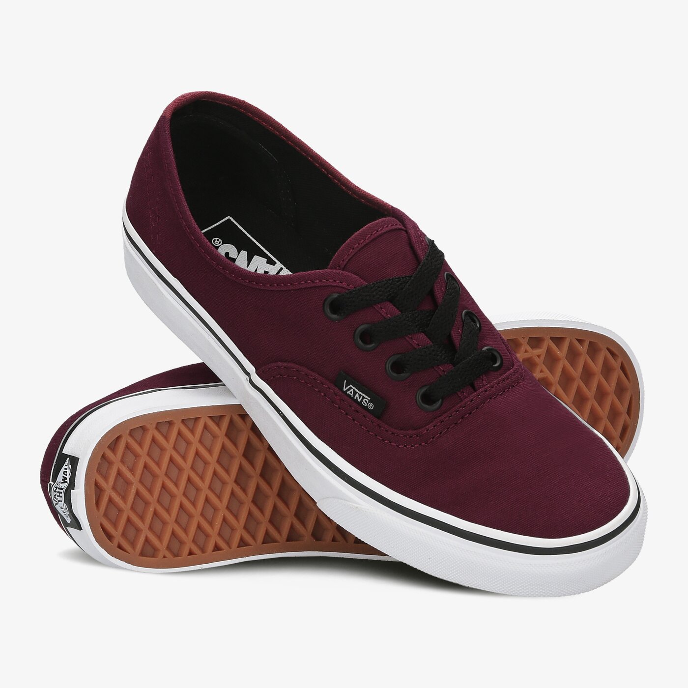 Дамски маратонки VANS AUTHENTIC  vn000qer5u81w цвят бордо