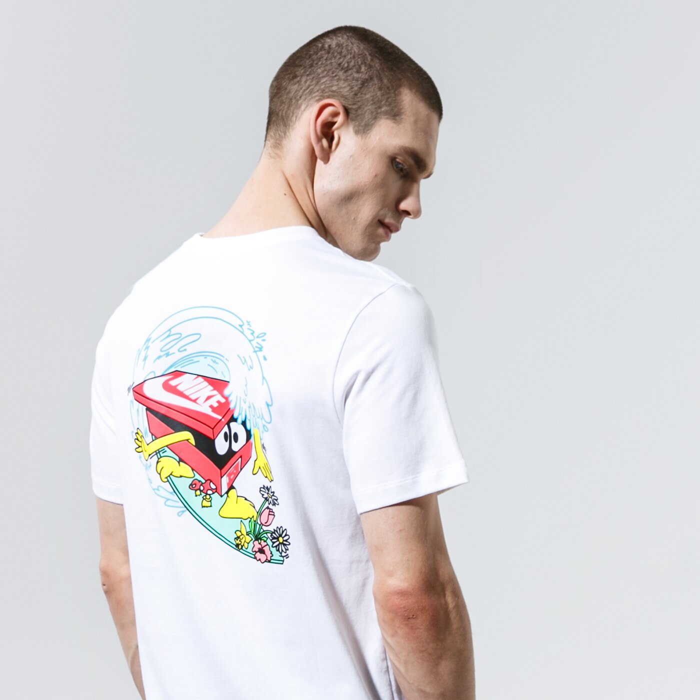 Мъжка тениска NIKE ТЕНИСКА M NSW TEE HAVE A NIKE DAY dd1264-100 цвят бял