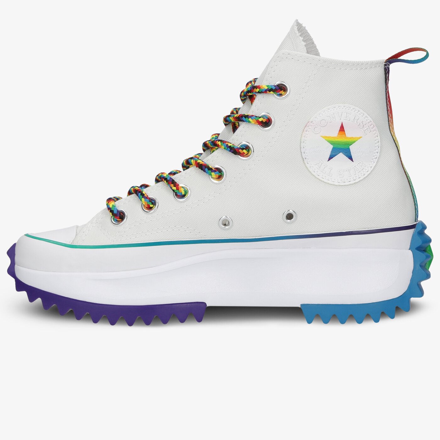 Дамски маратонки CONVERSE RUN STAR HIKE 170824c цвят бял