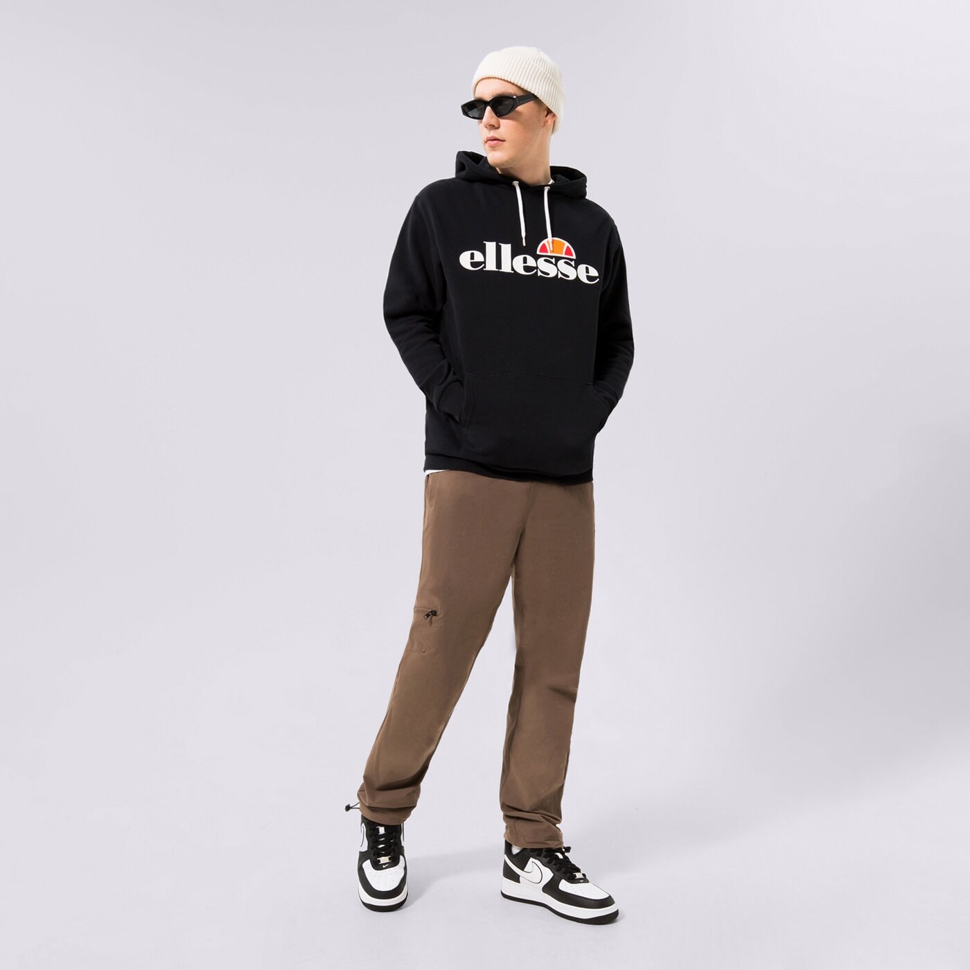 Мъжки суичър ELLESSE СУИТЧЪР С КАЧУЛКА SL GOTTERO BLK shc07407011 цвят черен