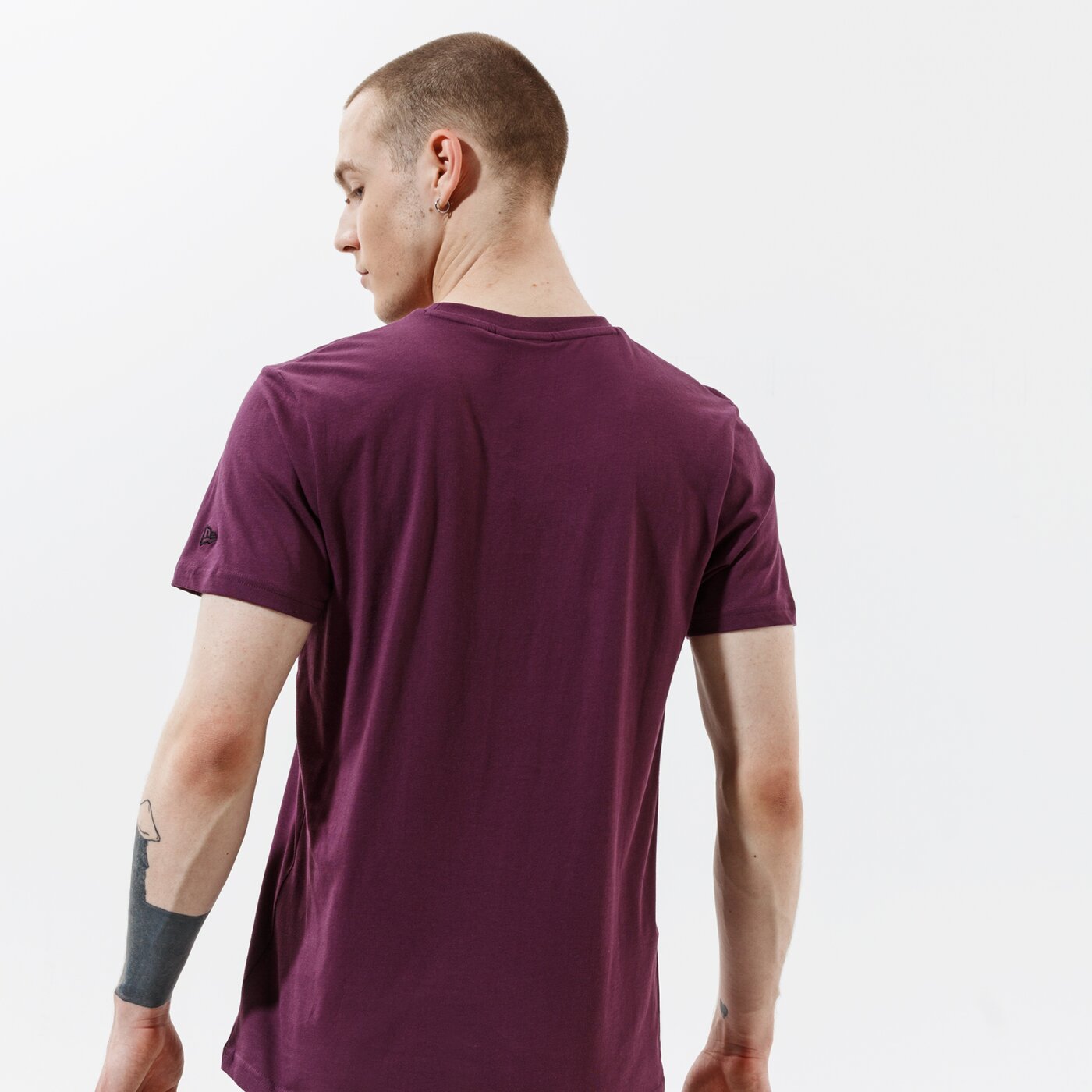 Мъжка тениска NEW ERA ТЕНИСКА MLB SEASONAL TEAM LOGO NYY NEW YORK YANKEES  12553356 цвят виолетов