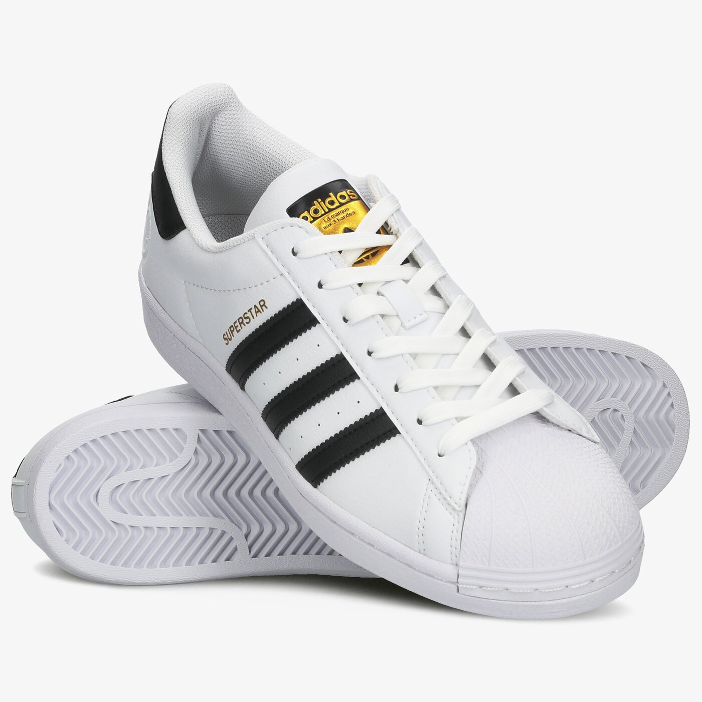 Мъжки маратонки ADIDAS SUPERSTAR VEGAN fw2295 цвят бял