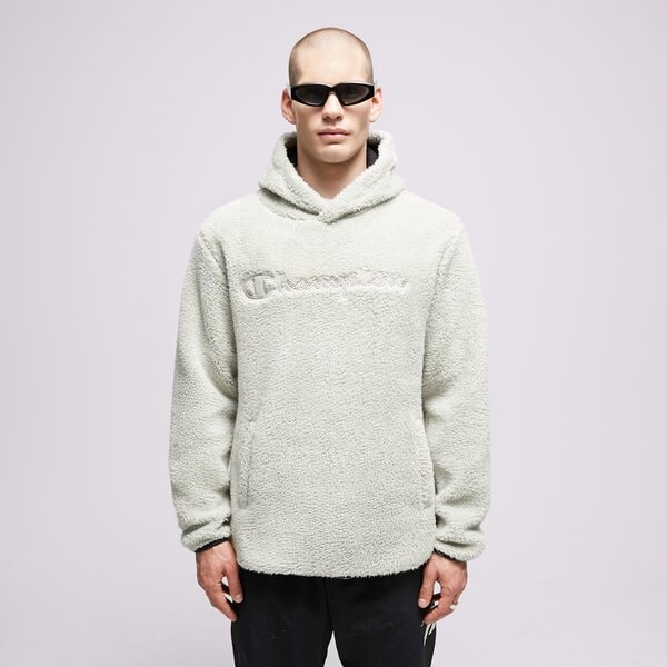 Мъжки суичър CHAMPION СУИТЧЪР С КАЧУЛКА HOODED ТОП 214973es066 цвят каки