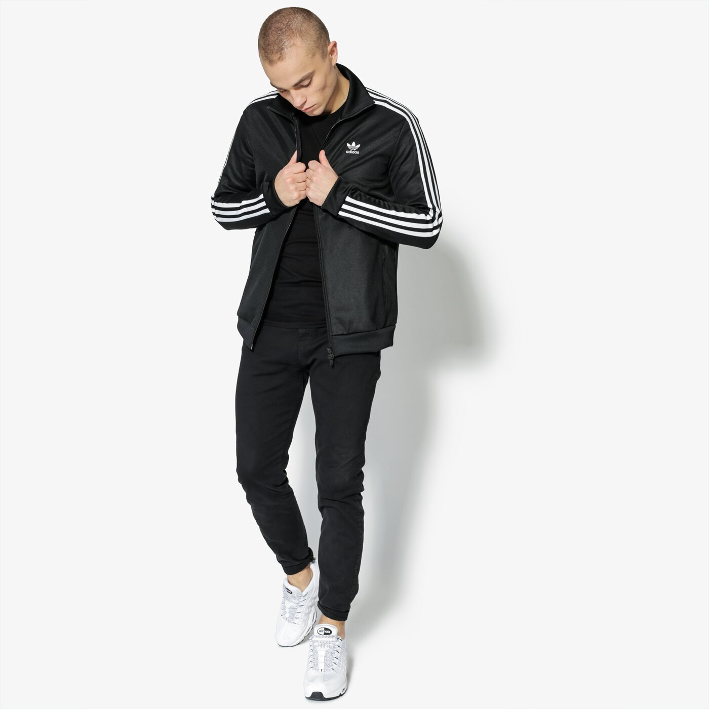 Мъжки суичър ADIDAS СУИТЧЪР BECKENBAUER TT ADICOLOR cw1250 цвят черен