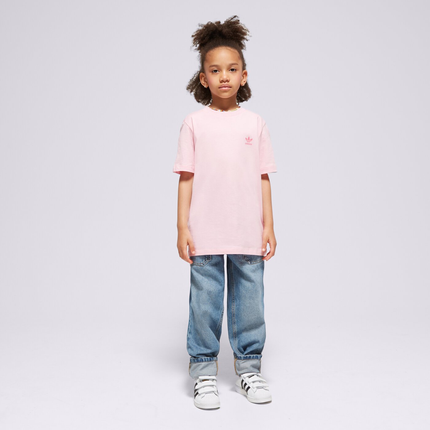 Детска тениска ADIDAS ТЕНИСКА TEE GIRL ip3029 цвят розов