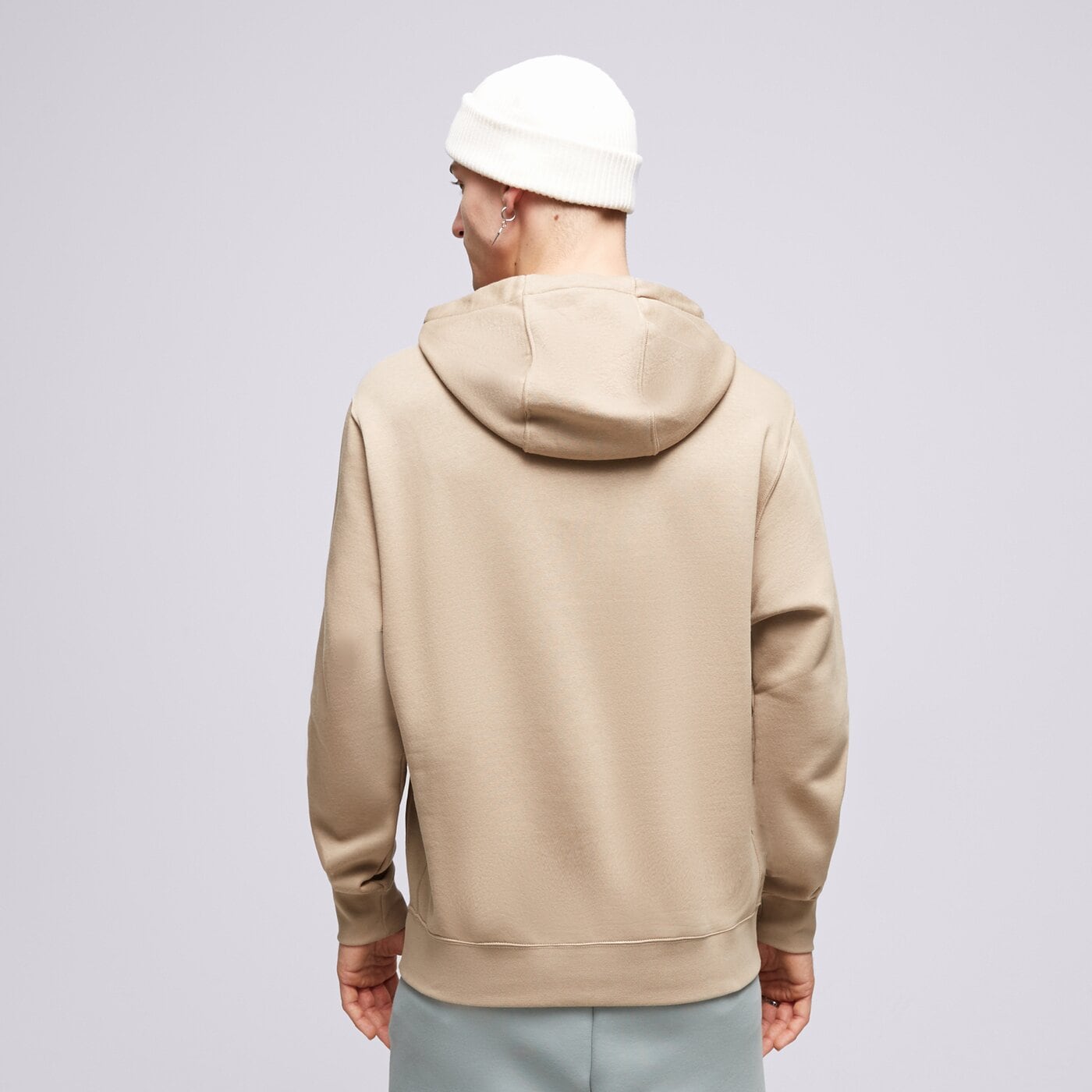 Мъжки суичър NIKE СУИТЧЪР С КАЧУЛКА NIKE SPORTSWEAR CLUB FLEECE bv2654-247 цвят бежов