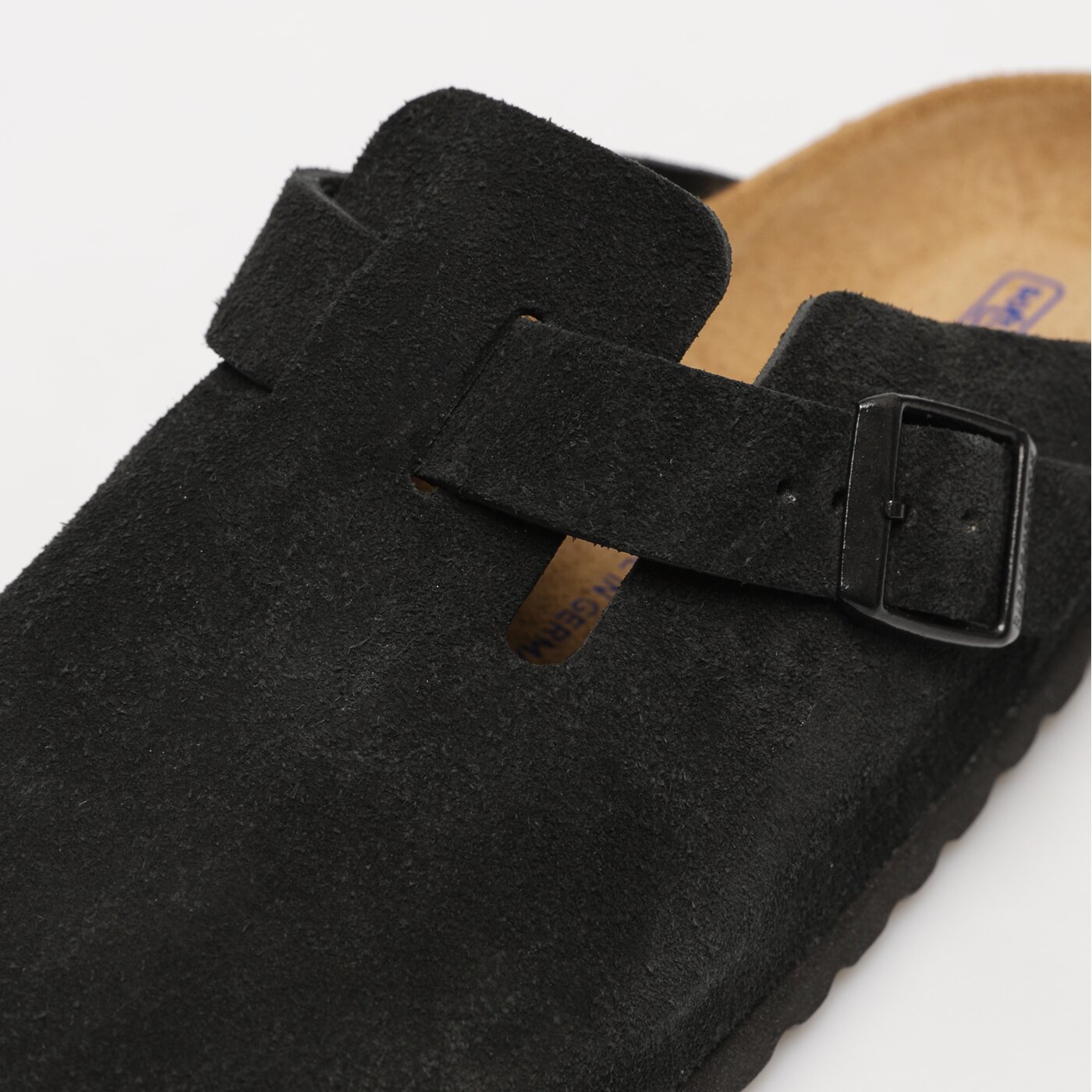 Дамски чехли и сандали BIRKENSTOCK BOSTON BS 660473 цвят черен