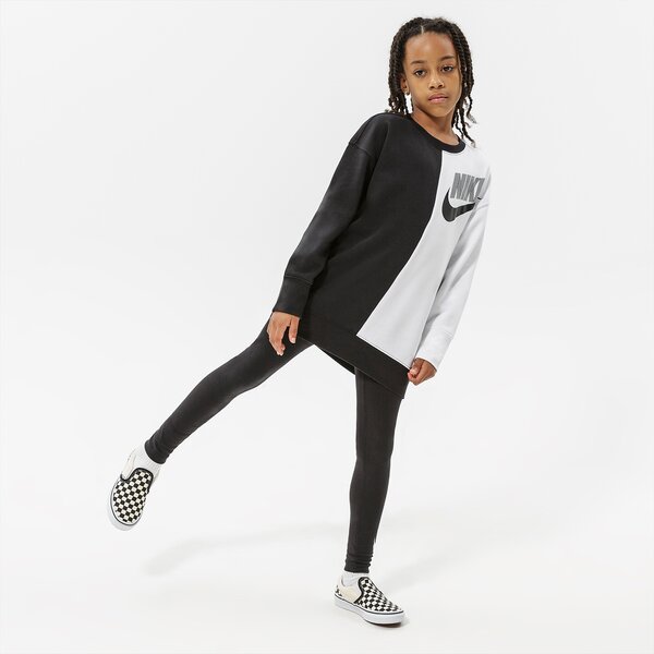 Детски суичър NIKE СУИТЧЪР G NSW BF CREW DNC GIRL dv0347-010 цвят черен