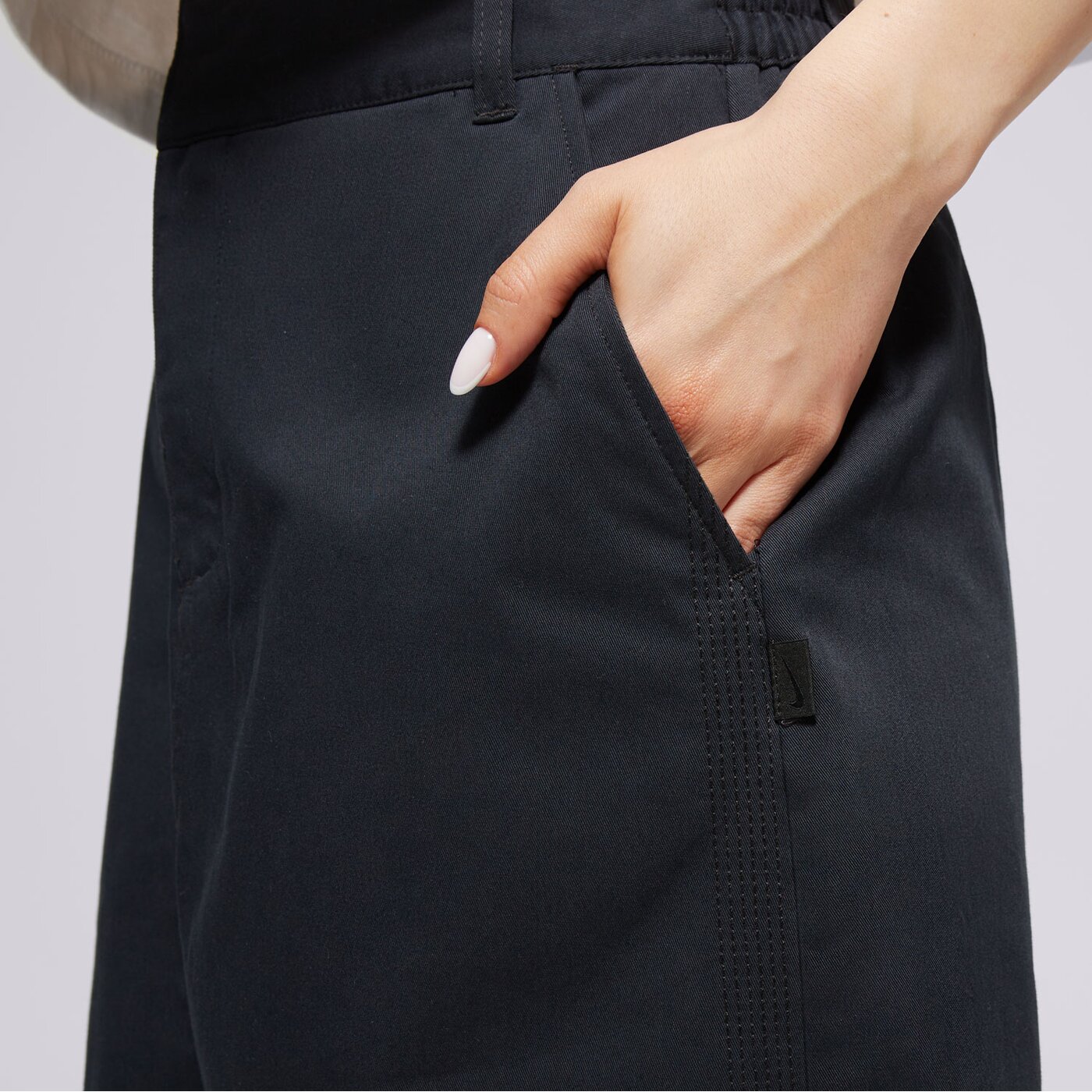 Дамски NIKE ПОЛА NSW CLLCTN TWILL SKIRT FRWY hq8022-010 цвят черен