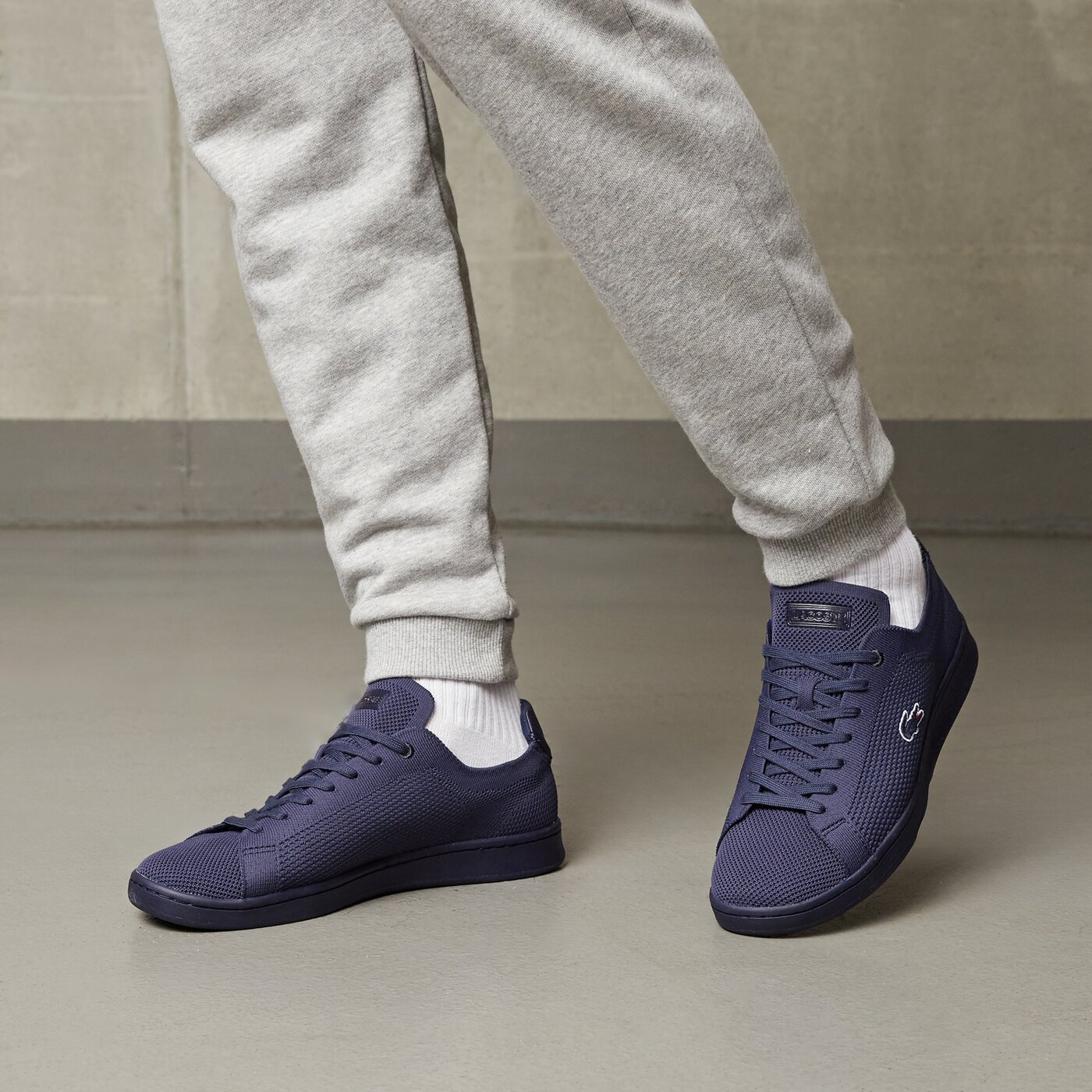 Мъжки маратонки LACOSTE CARNABY PIQUEE 123 1 SMA 745sma002395k цвят тъмносин