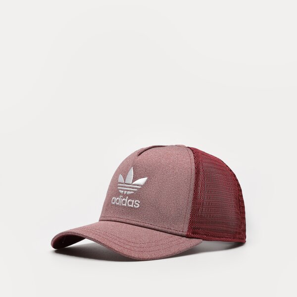 Мъжка шапка с козирка ADIDAS ШАПКА CURVED TRUCKER ic0022 цвят бордо