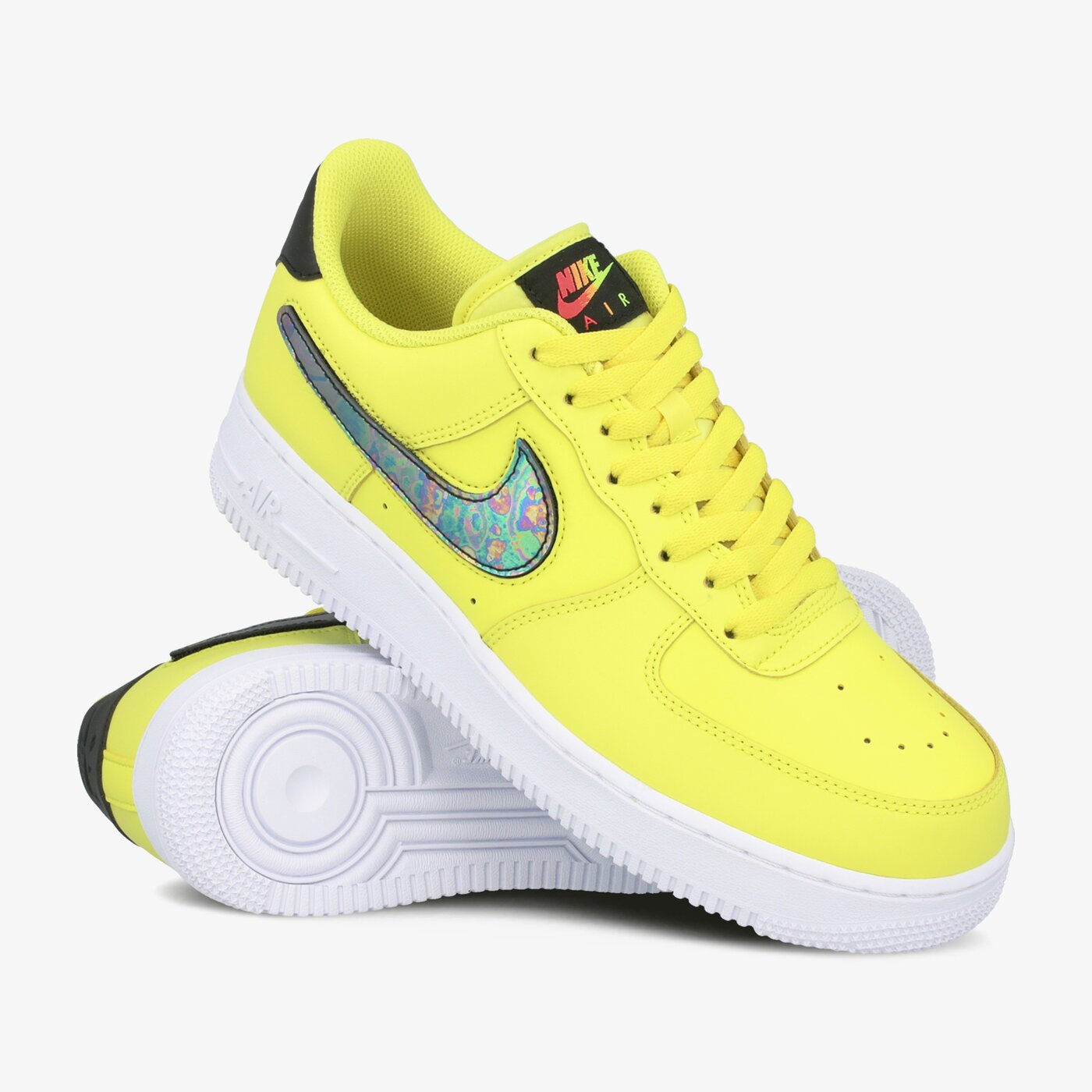Детски маратонки NIKE AIR FORCE 1 LV8 3 (GS) ar7446-700 цвят жълт