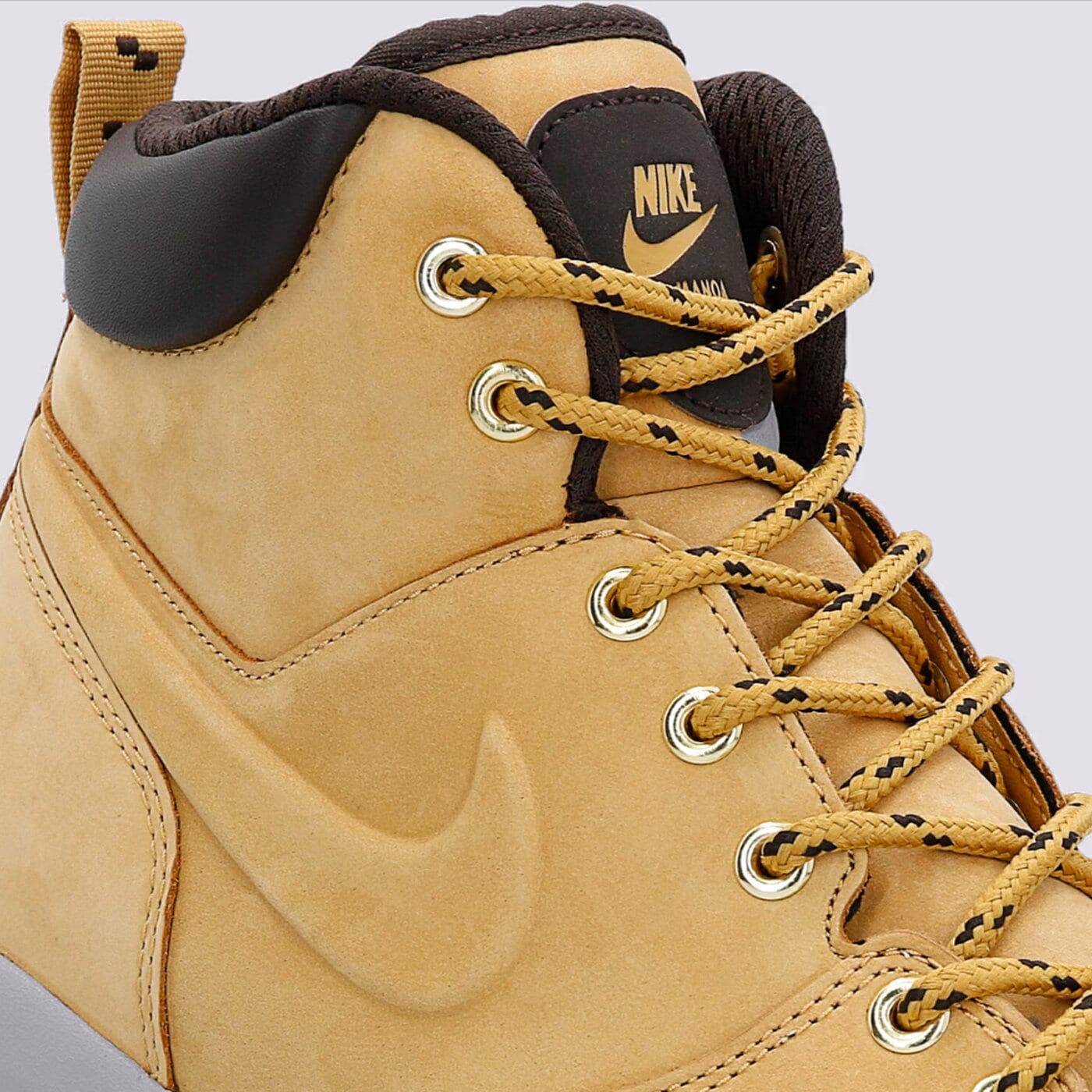 Мъжки зимни обувки NIKE MANOA LEATHER  454350-700 цвят кафяв