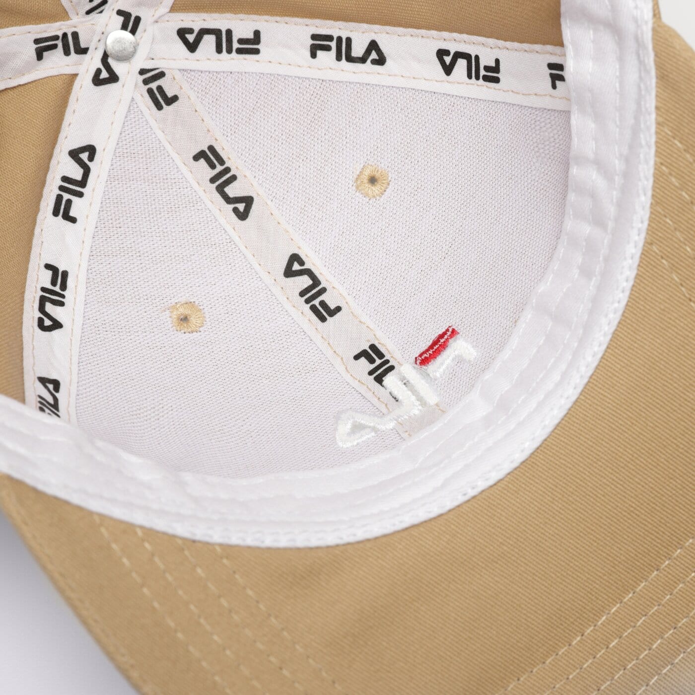 Дамска шапка с козирка FILA ШАПКА BASEBALL CAP xs23mig050200 цвят бежов