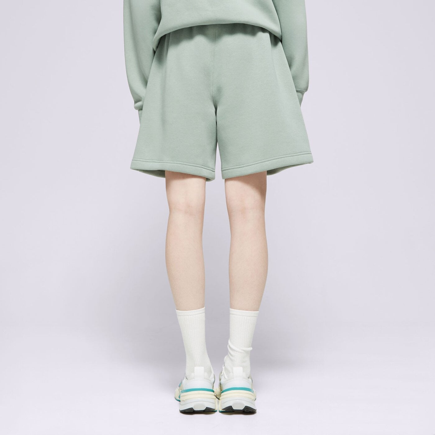 Дамски къси панталони JORDAN ШОРТИ W J BRKLN FLC SHORT fn4497-304 цвят зелен