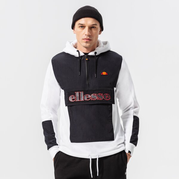 Мъжко зимно яке ELLESSE ЯКЕ LEGNO 1/2 ZIP HOODY WHT shl07433908 цвят бял