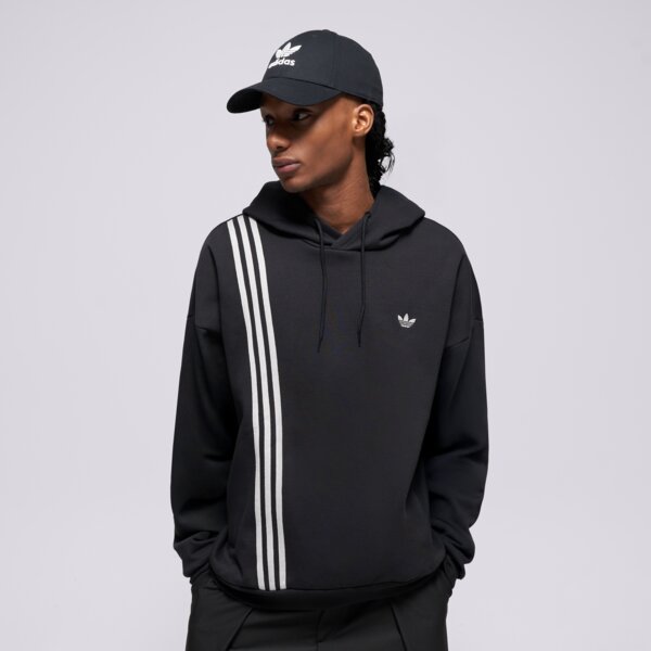 Мъжки суичър ADIDAS СУИТЧЪР С КАЧУЛКА FRONT ST HD jv9879 цвят черен