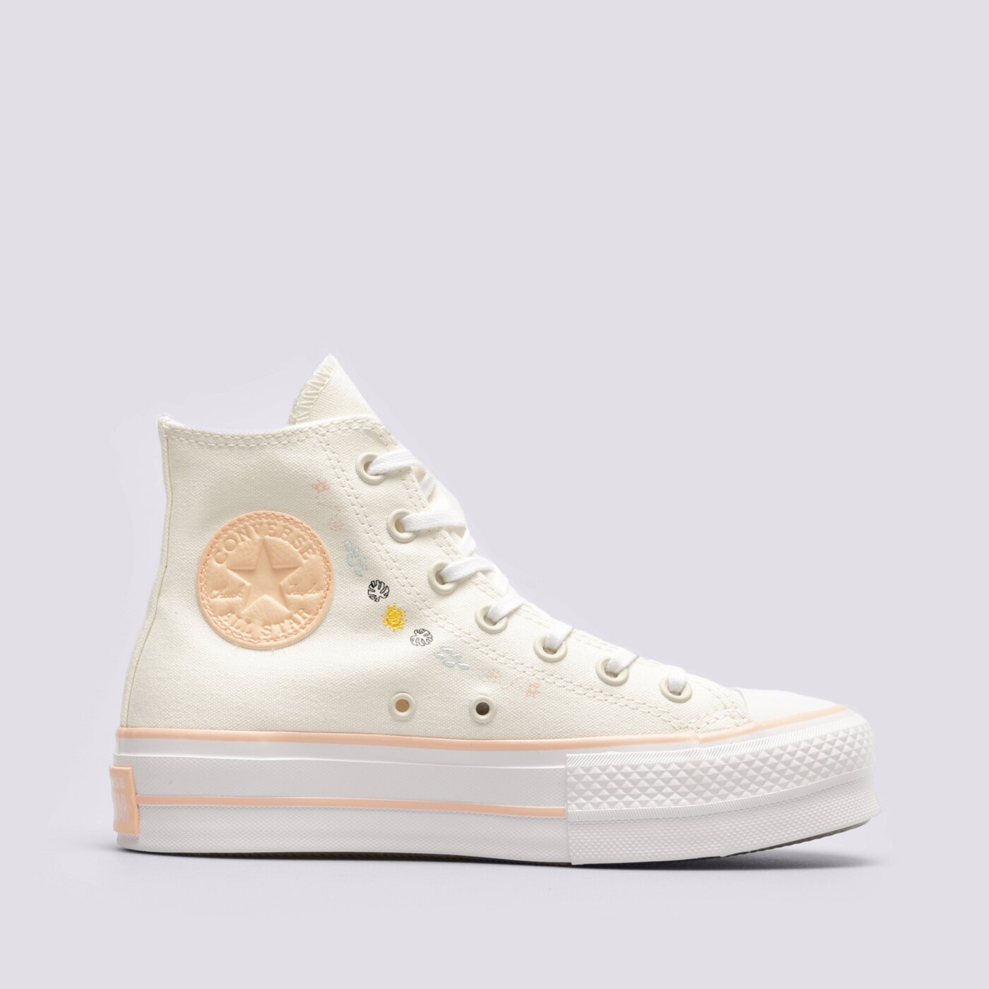 Дамски маратонки CONVERSE CHUCK TAYLOR ALL STAR LIFT a03516c цвят бял