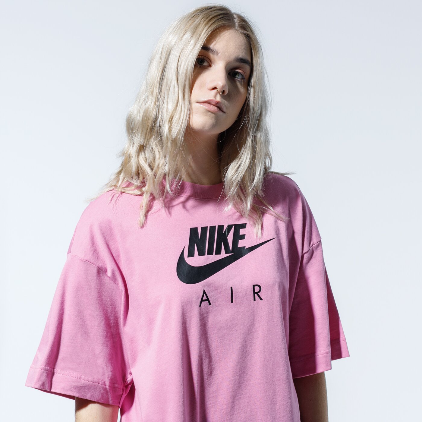 Дамска тениска NIKE ТЕНИСКА W NSW AIR ТОП SS BF cj3105-693 цвят розов