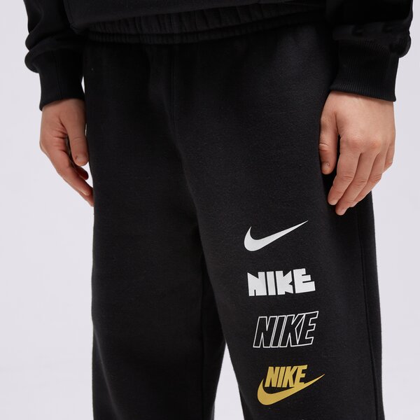 Детски панталони NIKE ПАНТАЛОНИ B NSW JOGGER BB MLOGO dx5160-010 цвят черен