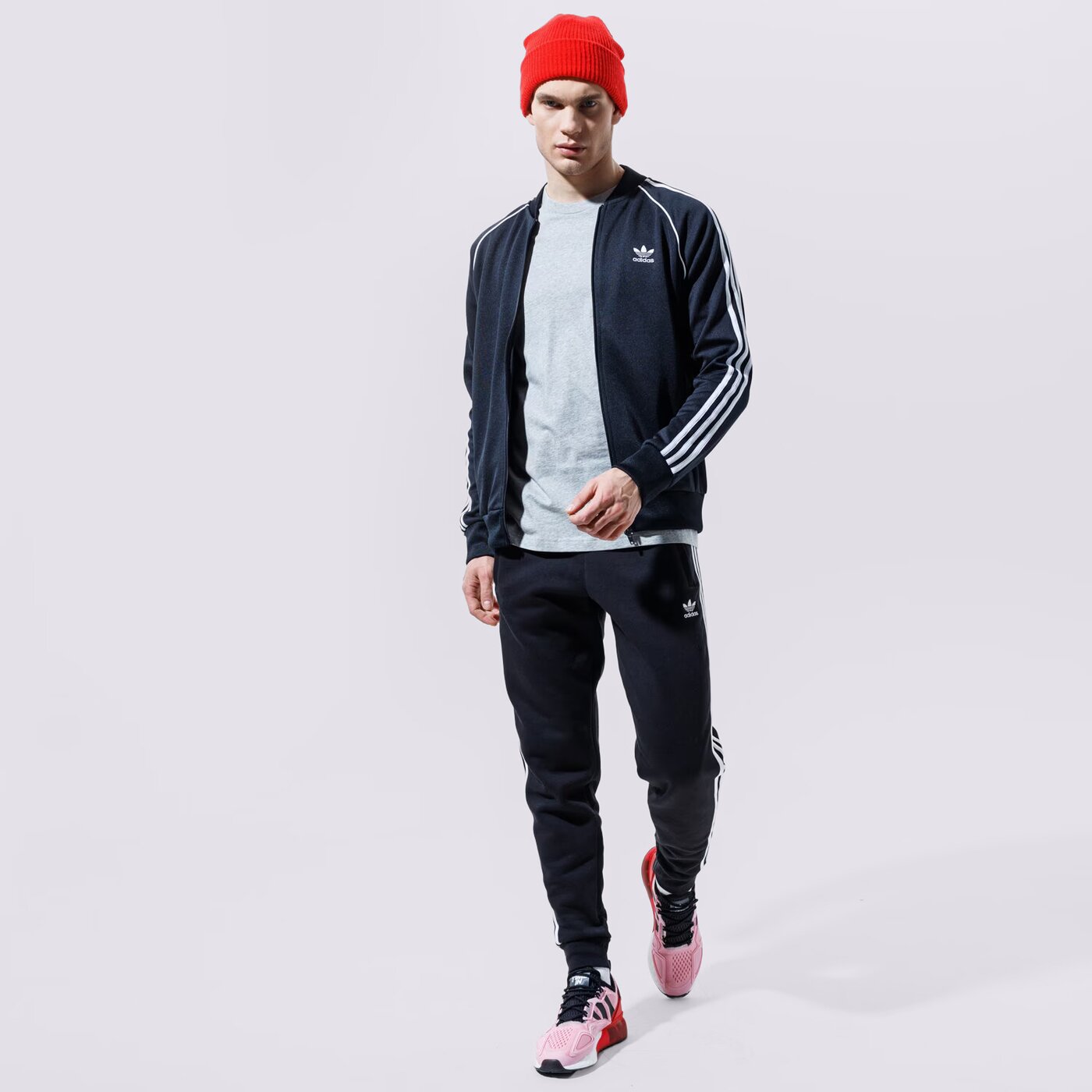 Мъжки суичър ADIDAS SS TRACK ТОП gf0198 цвят черен