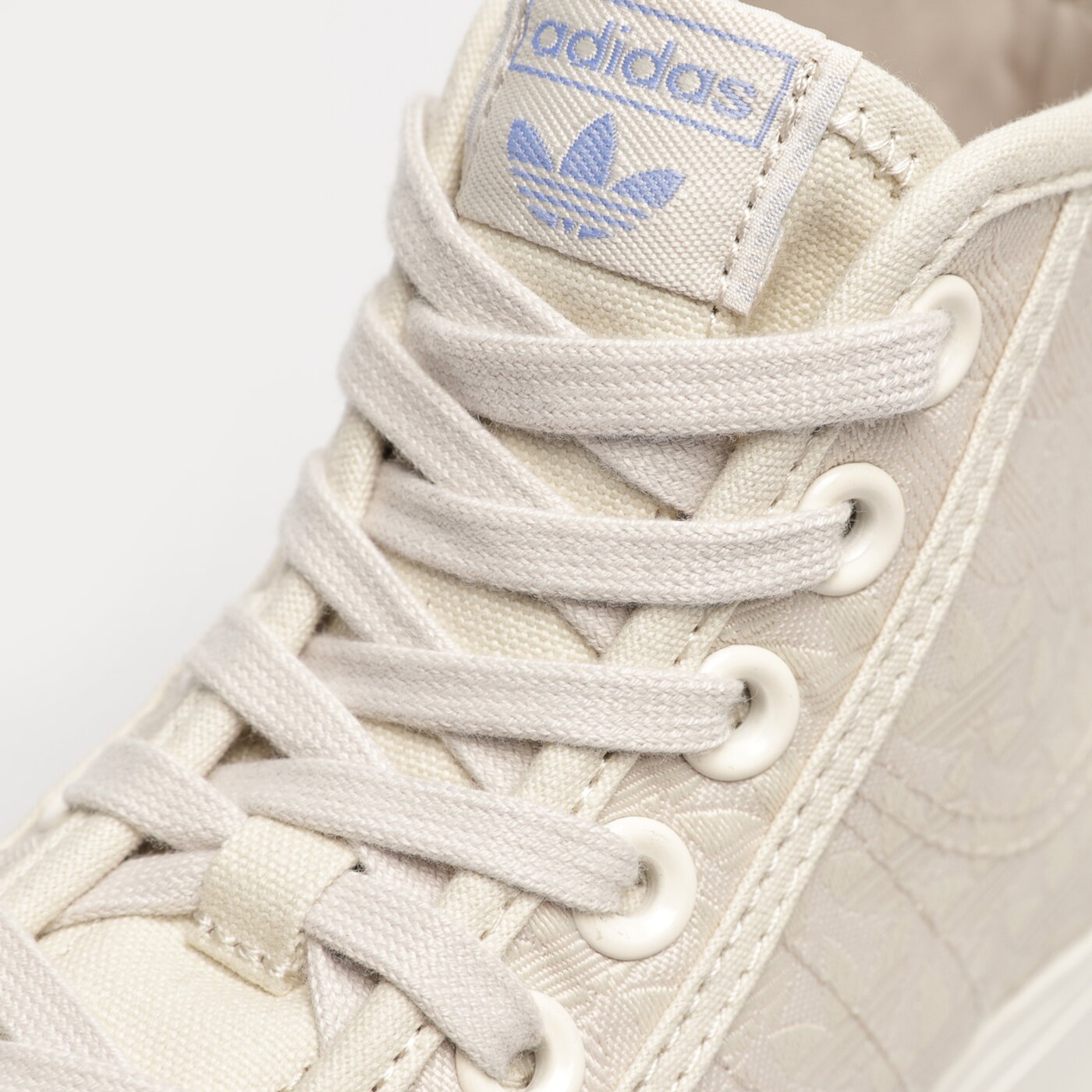 Дамски маратонки ADIDAS NIZZA PLATFORM MID W hq1986 цвят бежов