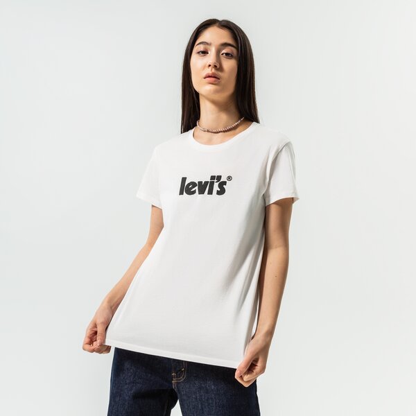 Дамска тениска LEVI'S ТЕНИСКА GRAPHIC TEES 17369-1755 цвят бял