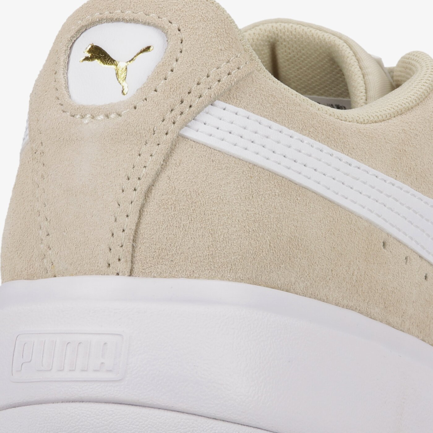 Дамски маратонки PUMA SUEDE MAYU 38068616 цвят бежов