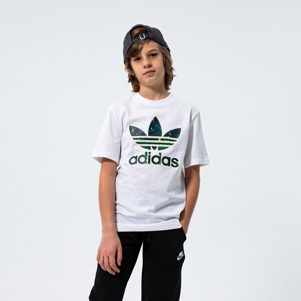 Детска тениска ADIDAS ТЕНИСКА TEE BOY h20307 цвят бял