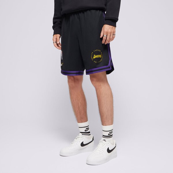 Мъжки къси панталони NIKE ШОРТИ LAL MNK DF PRGM DNA 8IN SHORT NBA fq3211-010 цвят черен