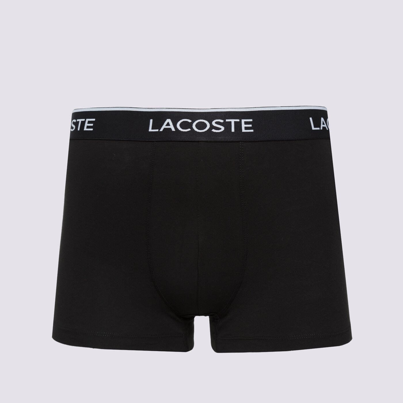 Мъжки боксерки LACOSTE 3 PACK BOXER SHORTS 5h3389031 цвят черен