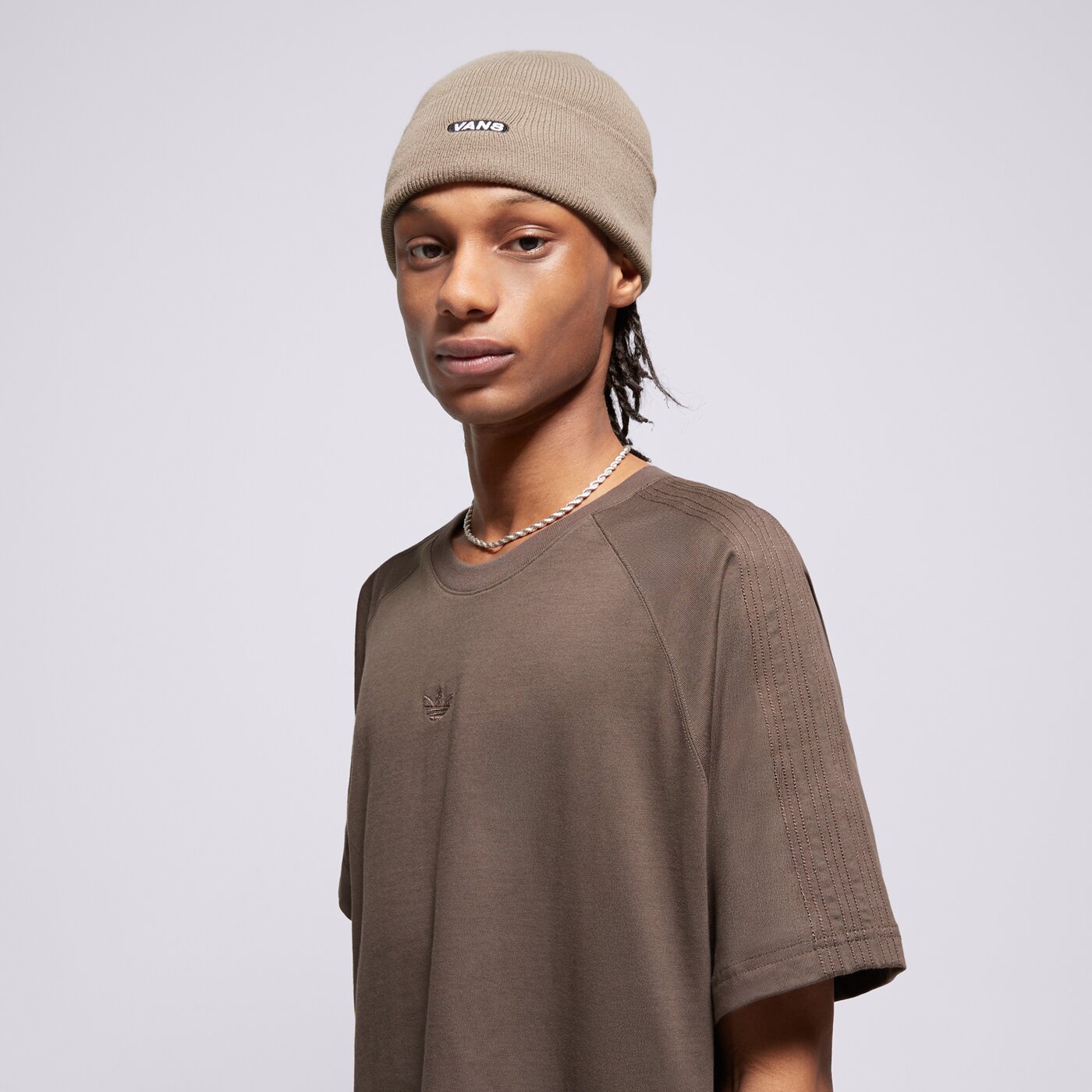 Мъжка тениска ADIDAS ТЕНИСКА P ESS TEE jd3276 цвят каки