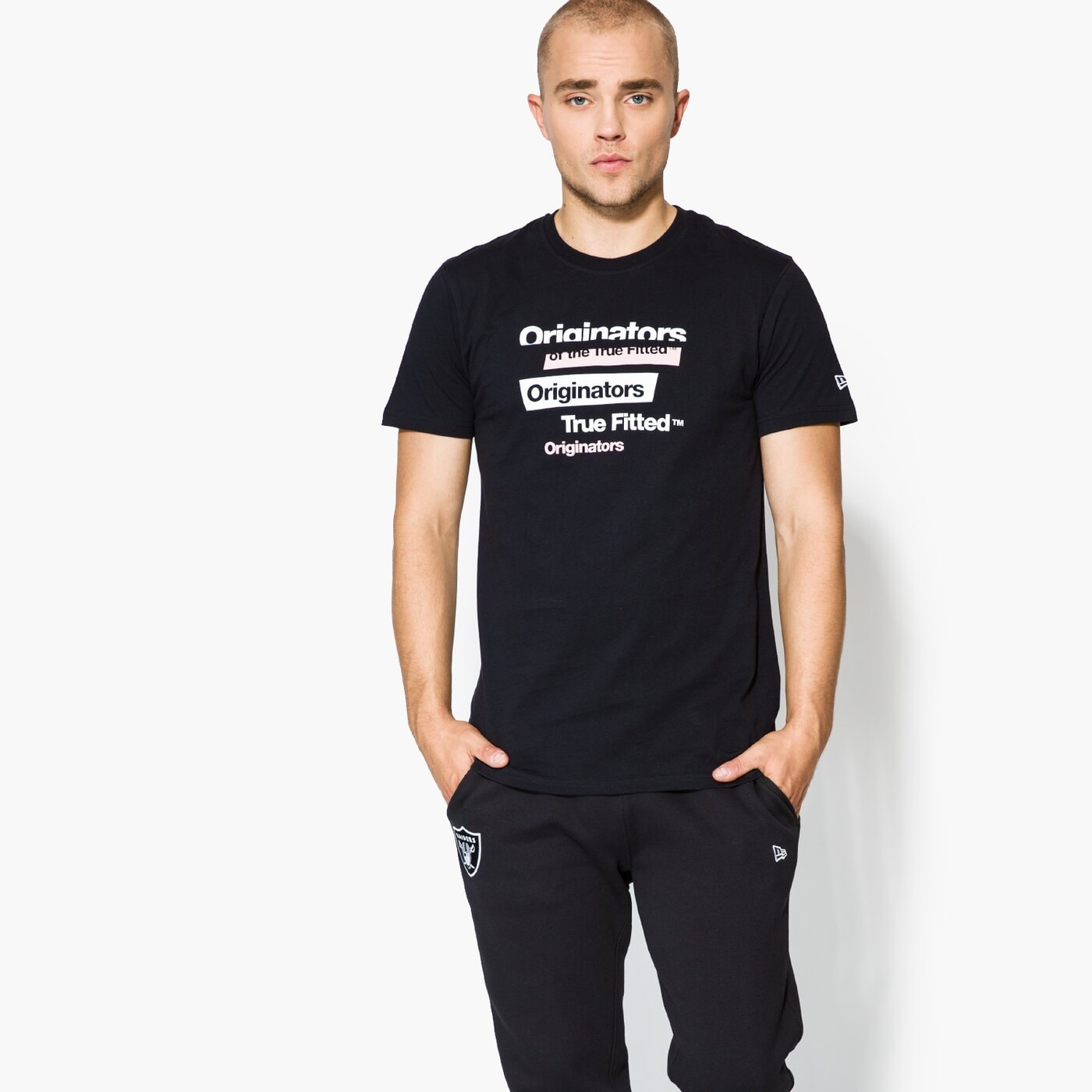 Мъжка тениска NEW ERA ТЕНИСКА ORIGINATORS RANSOM TEE NE BLK 11459481 цвят черен