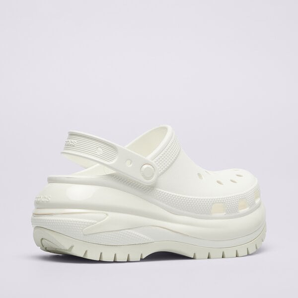 Дамски чехли и сандали CROCS CLASSIC MEGA CRUSH CLOG 207988100 цвят бял
