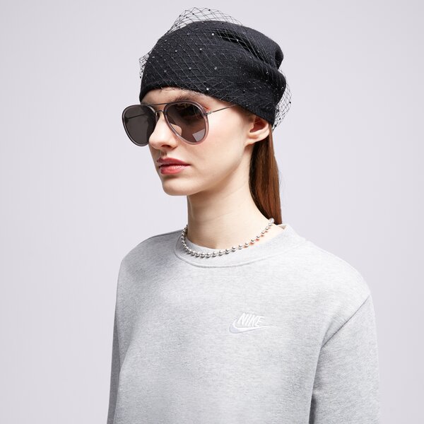 Дамски суичър NIKE СУИТЧЪР W NSW CLUB FLC CREW STD dq5473-063 цвят сив