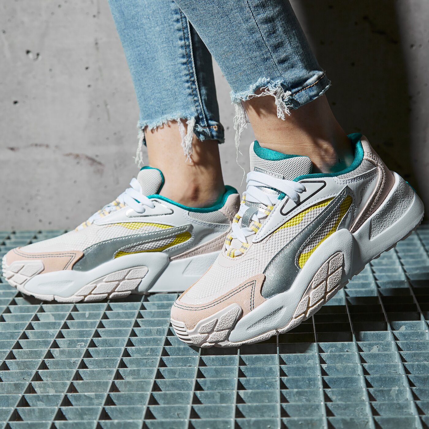 Дамски маратонки PUMA HEDRA OQ WN'S 37512101 цвят бежов