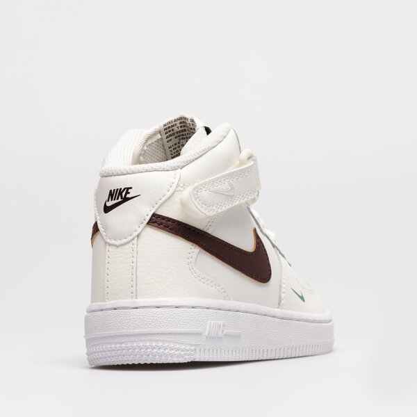 Детски маратонки NIKE AIR FORCE 1 MID SE  fj2895-100 цвят бял