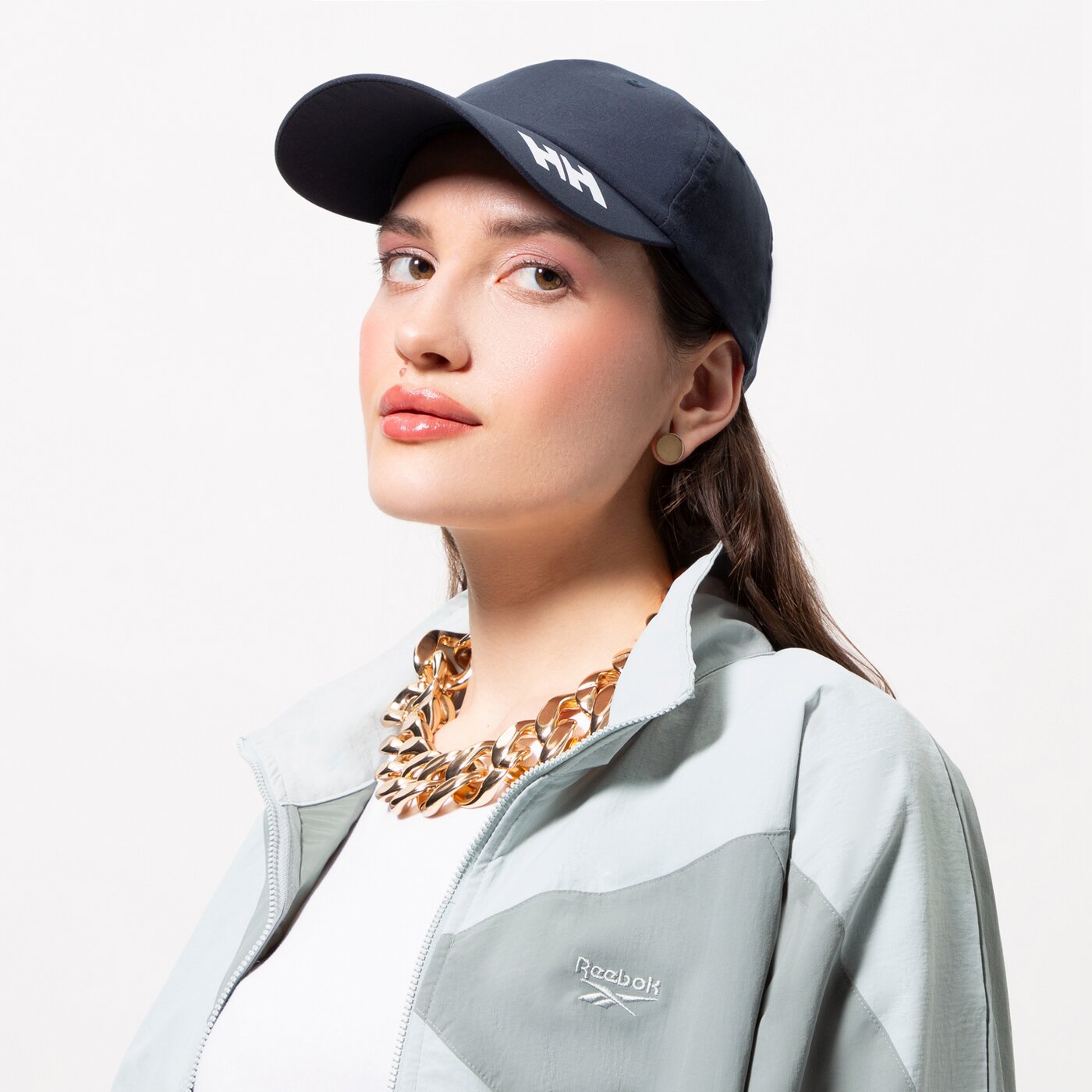 Дамска шапка с козирка HELLY HANSEN ШАПКА CREW CAP 67160597 цвят тъмносин