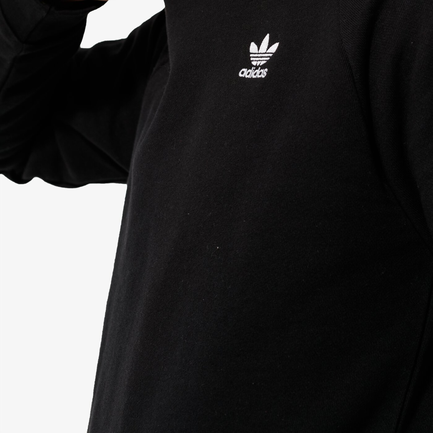 Мъжки суичър ADIDAS СУИТЧЪР ESSENTIAL CREW ADICOLOR dv1600 цвят черен